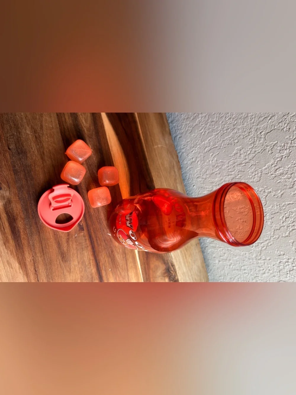 Tit story woody Red Cartoon Toy Story 1.5 L pitcher with ice cubes included